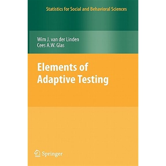 Pre-Owned Statistics for Social and Behavioral Sci Elements of Adaptive Testing, (Hardcover)