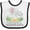 White and Black, variant on Inktastic I'll Never Forget That My Big Brother Loves Me Cute Elephant Boys or Girls Baby Bib
