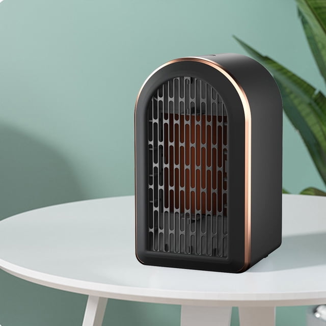 Calentadores eléctricos de escritorio, calentador de ventilador de 1200W, máquina calentadora doméstica de ahorro de energía