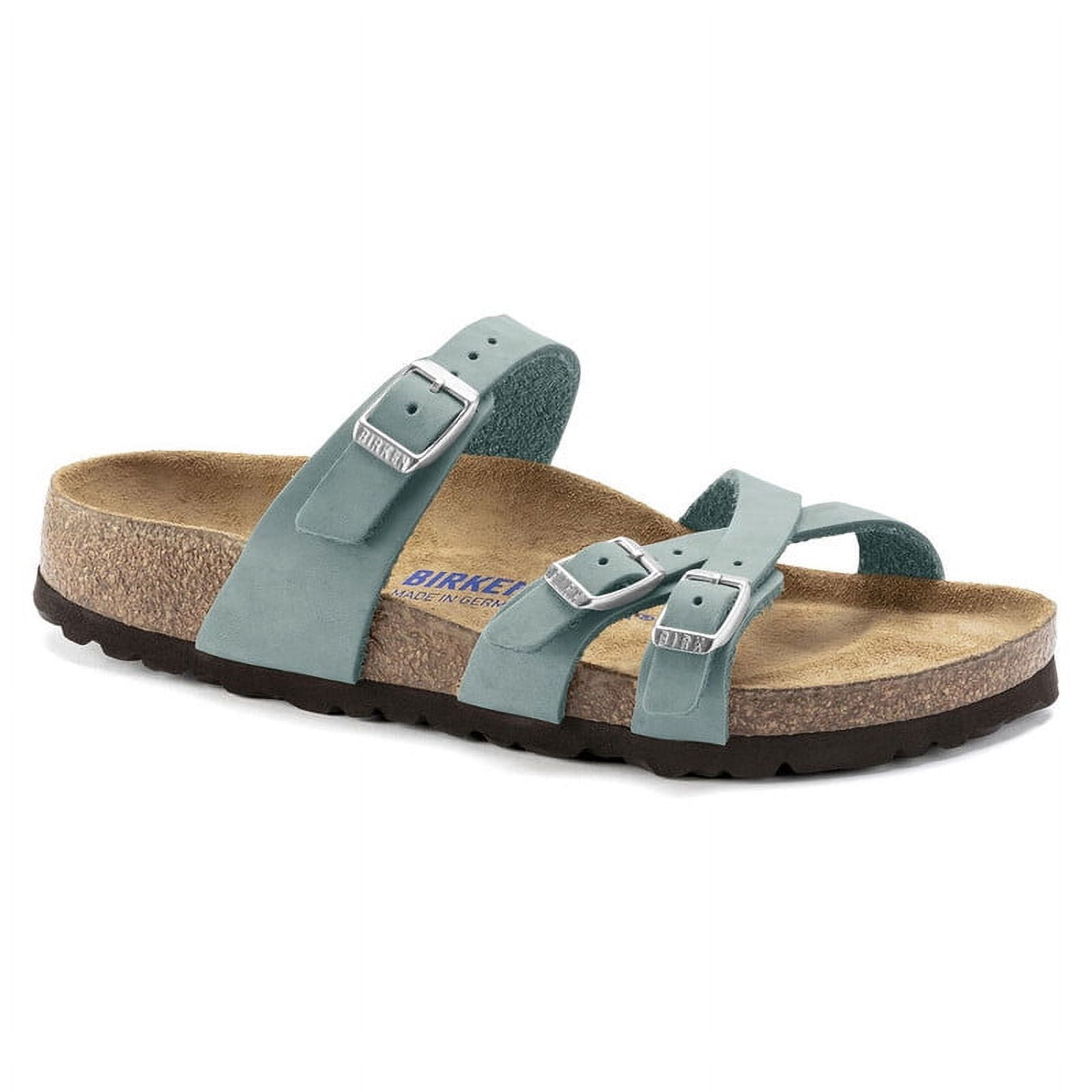BIRKENSTOCK Franca Nubuck Leather Sandals: Elevate Your Style with Elegant Comfort for Every Step - Multiple Colors and Sizes