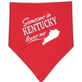 thumbnail image 2 of Inktastic Someone in Kentucky Loves Me Baby Bandana Bib, 2 of 4