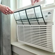 مكيف هواء إل جي 8000 وحدة حرارية بريطانية 115 فولت مثبت على النافذة مع تحكم واي فاي، Lw8017ersm1