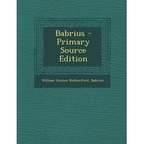 Babrius (Paperback)