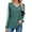 Green, variant on UVN Long Sleeve Shirts for Women Fall V Neck Lace Blouses Casual Dressy Tunic Pullover Sweaters Tops