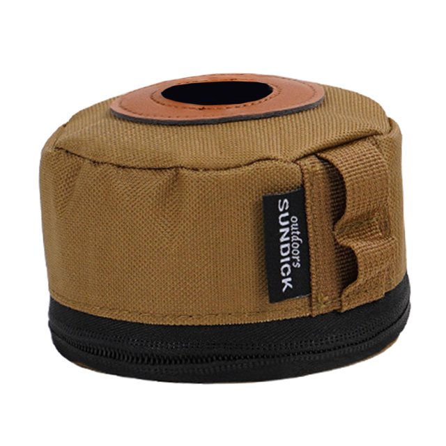 jinwen KraftMaterial Réservoir de Gaz Portable Housse de Protection Tissu Cylindre Matériau Oxford Brun P