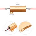 thumbnail image 2 of Resistor de Carcasa de Aluminio de 50W 6 Ohm 4Pcs Resistores de Carcasa de Aluminio con Clips Carcasa de Resistores de Alambre de Tornillo, 2 of 6
