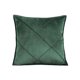 thumbnail image 1 of sweethay Funda de cojín de terciopelo, Simple, , grande, con celosía, Color sólido, funda de almohada nórdica, funda de cojines lavables, Suministros térmicos Verde oscuro, 1 of 6