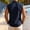 Navy, variant on Men's Cotton Linen Sleeveless Shirts Button Down Beach Tank Top Basic Solid Shirt Vest with Pocket Size S-2XL White
