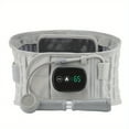 thumbnail image 2 of 1pc Decompression Back Belt, Lower Lumbar Support Back Brace With Inflatable Hand Pump, 3 Temperature Adjustable And 3 Heating And 3 Vibration Massage Modes, Scoliosis Back Pain Relief, 2 of 8