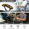 thumbnail image 5 of SCRAWLGOD 4 Pieces Cozy Office Chair Arm Slipcovers Stretchable Dustproof Gaming Chair Arm Rest Covering Non-Slip Desk Chair Arm Rest Protector, Sunflowers Butterfly Polka Dot, 5 of 6