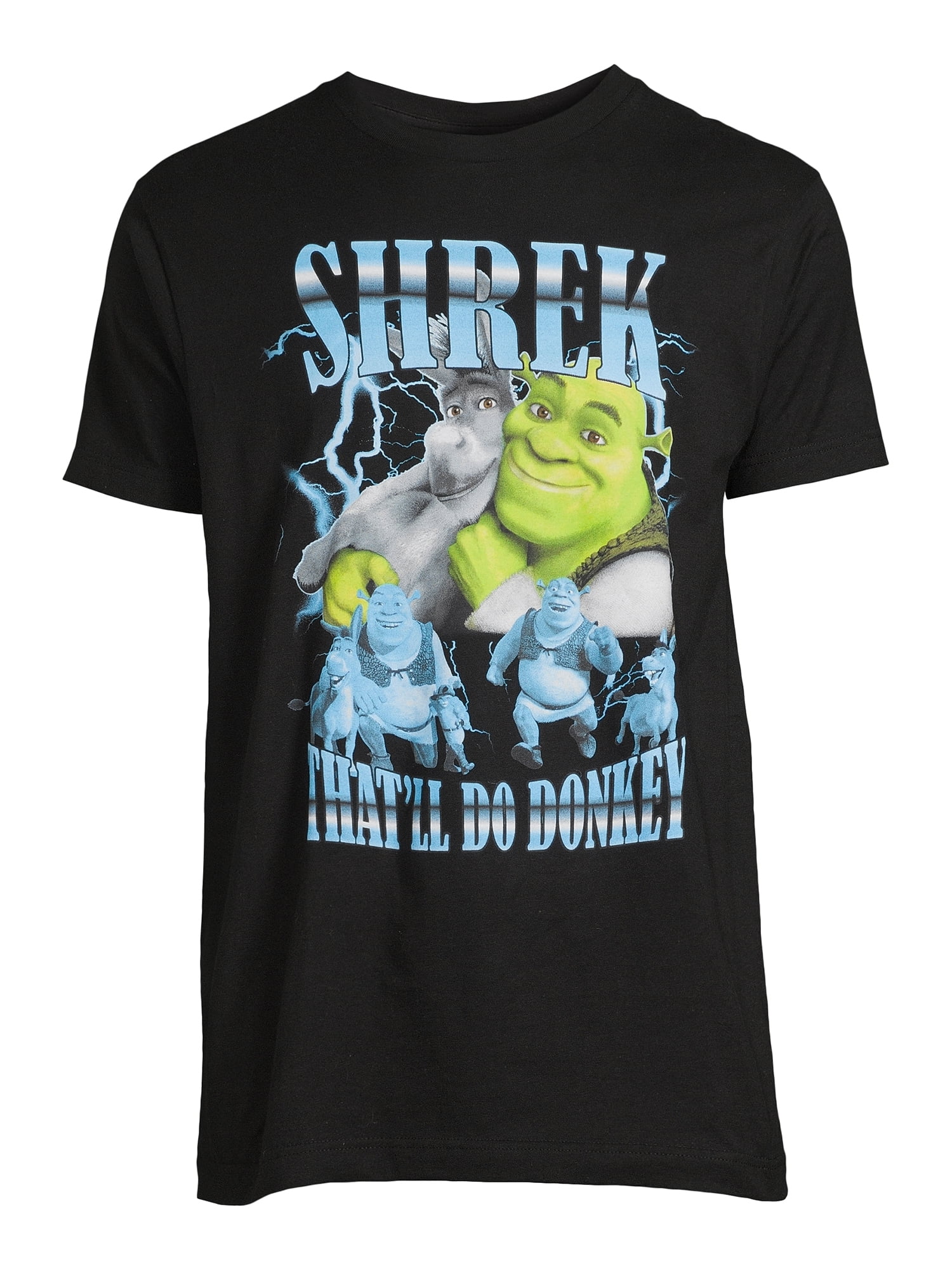Shrek Men's and Big Men's Graphic Tee Shirt, Sizes S-3XL