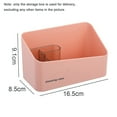 thumbnail image 2 of Caja de almacenamiento de cosméticos con múltiples compartimentos para cajón de escritorio, 2 of 5