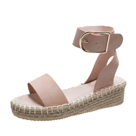 

Sandals For Women Summer Fashion Womens Casual Shoes Breathable Thick-soled Wedges Leisure Sandals Stylish Shoes