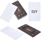 thumbnail image 1 of 100 cartas de tarot en blanco con diseño en el reverso, cartas de tarot oráculo para escribir, con diseño en lámina dorada, 6,9 x 11,8 cm (2,72 x 4,65 pulgadas)., 1 of 5