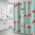 thumbnail image 1 of Cortina de ducha impermeable con estampado de tortuga marina, cortina de baño de tela de poliéster, cortinas de decoración de baño para el hogar lavables de pulpo con 12 ganchos Zhivalor 2020670-5, 1 of 1