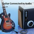 thumbnail image 5 of 1/4 Inch TRS Instrument Cable,Straight 6.35mm Male Jack Stereo Audio Interconnect Cord,6.35 mm Balanced Line for Guitar,Bass,Keyboard,Mixer,Amplifier,Amp,Speaker-4FT, 5 of 6