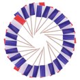 thumbnail image 1 of Shisuyan 200pcs France Flag Cupcake Picks Mini Stick Toothpick Flags Cocktail Picks, 1 of 8