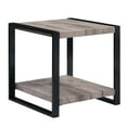 thumbnail image 5 of 3pc Cocktail - Rectangular Coffee Table And 2 Square End Tables In Rustic Brown Black, Modern Wooden Furniture For Living Room , Contemporary Tables, Piece, 5 of 5