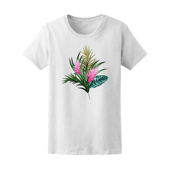 Retro Hawaiian Floral Bouquet T-Shirt Women -Image by Shutterstock, Female x-Large