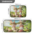 thumbnail image 3 of Ryvnso Cute Esater Bunny Kitchen Rugs Set Non Slip Runner Mats for Dining Room, 3 of 7
