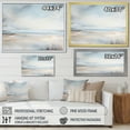 thumbnail image 4 of Designart "Taupe And Azure Simplified Seashore Line II" Beach Canvas Prints, 4 of 7