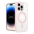thumbnail image 1 of Funda Case Transparente Magnetica Compatible iPhone 15 Color Rosa iPhone 15 Promax, 1 of 4