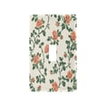 thumbnail image 2 of Switch Panel Switch Decoration 2.76x4.53x0.28 Inches Unused Outlet Cover Switch Plate Wall Plates Living Room Kitchen Bedroom Study Switches Pretty Rose4, 2 of 8