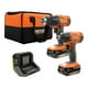 thumbnail image 1 of Kit combinado: taladro/destornillador inalámbrico RIDGID R9272 de 18 V y destornillador de impacto, 1 of 1