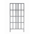 thumbnail image 5 of Urbana 39" L x 77" H Modern Vinyl Trellis, Slate Gray, 5 of 7