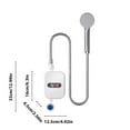 thumbnail image 3 of Home Small Instant Thermostatic Water Heater Storage Water Three Seconds Quickly Over Tap Water Heating Household Kitchen Treasure Home Essentials, 3 of 9