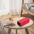 thumbnail image 5 of Folding quadrangle sunglasses case Fashion artificial leather glasses case, 5 of 5