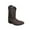 Brown/Black, variant on SMOKY MOUNTAIN BOOTS Unisex Kids' Monterey Western Boots, Color: Brown/Black, Size: 7.5