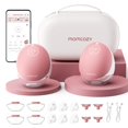 thumbnail image 1 of Extractor de leche Momcozy M9 manos libres con control por app, 2 unidades, 1 of 7