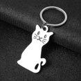 thumbnail image 5 of Metal Keychain Key Pendant Cat Keychain Animal Keychain Metal Keychain Suitable for Children Friends Family Adults, 5 of 5