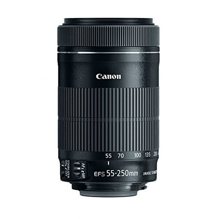 UPC 013803220742 product image for Canon EF-S 55-250mm f/4-5.6 IS Telephoto Zoom Lens for SLR Cameras | upcitemdb.com
