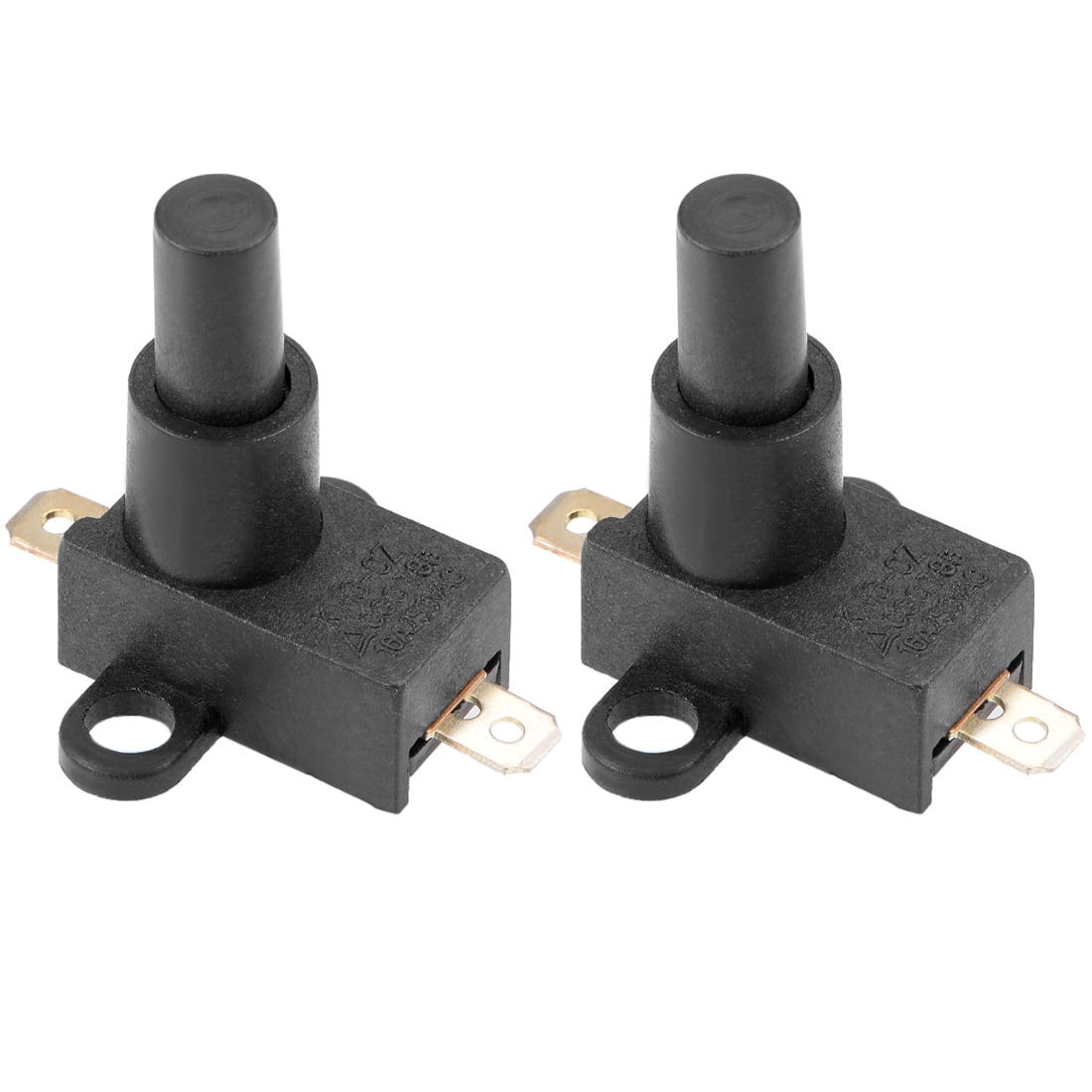 Anti Tilt Switch AC 250V 16A 16mm Push Button for Patio Garden Heaters