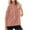 Pink, variant on Long Sleeve Blouses for Women Casual Fall Tops Fashion Casual Long Sleeve Round Neck Sweatshirts Plain Hoodie