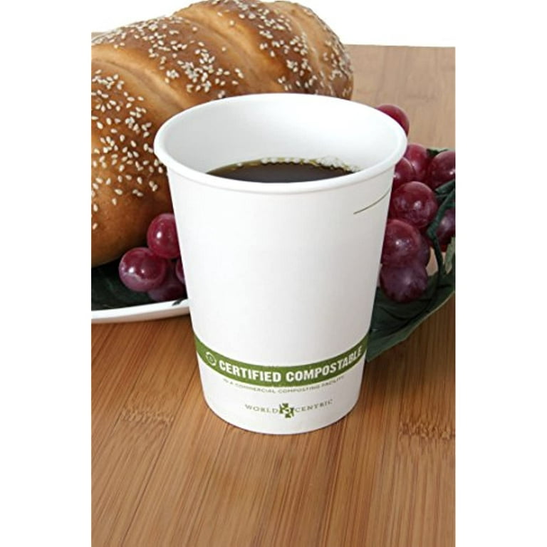100% Compostable Disposable Coffee Cups [12oz 320 Pack] — Earth's Natural  Alternative®