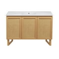 thumbnail image 5 of Swiss Madison Sm-Bv811-3 Arles 48" Free Standing Single Basin Vanity Set - Natural Oak /, 5 of 6