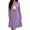 Purple A2, variant on Edvintorg Night Gowns for Adult Women Crew Neck Loose Lounge Dress Halloween Printed Long Sleeve Casual Sleepshirts Plus Size Womens Clothing Black XL