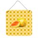 thumbnail image 1 of "Treasures Guava Sld and Whole on Basketweave Metal Print, 6H x 6W, Multicolor" Caroline's Treasures BB7229DS66, 1 of 1