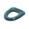 thumbnail image 2 of Thicker Bathroom Toilet Seat Cover Pads Toilet Seat Cushion Thickened Toilet Cover Knitted Toilet Seat Cushion Washable Household Toilet Cover Winter Warm Toilet Seat Cover Mat (D), 2 of 4