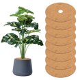 thumbnail image 1 of Uxcell 8-Pack Anillos de Protección de Fibra de Coco, Alfombrilla de Mulch para Árboles de 7.9 Pulgadas para Plantas [Marrón Coco], 1 of 1