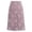 Pink, variant on ICHUANYI Women Fashion Lace Skirt High Waist Solid Slimming A-Line Buttocks A-line Skirt