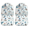 thumbnail image 2 of Sigee Undersea Animals for Universal Car Seat Covers, Premium Car Seat Protector Set for Cars, SUVs, Trucks, 2 of 5