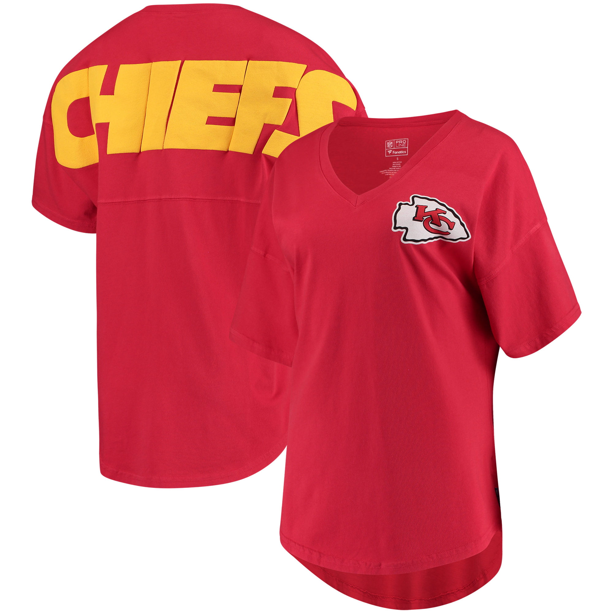 chiefs t shirt jersey