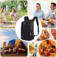 thumbnail image 3 of 20L Cooler Backpack Mochila de almuerzo a prueba de fugas para hombres y mujeres (negro), 3 of 4