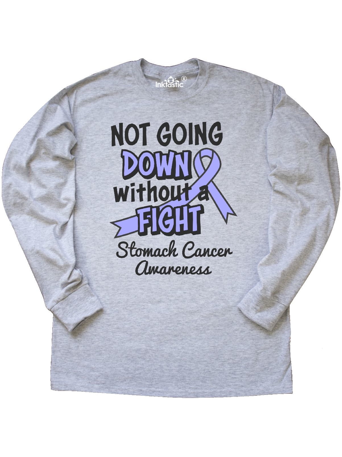 inktastic Periwinkle Ribbon with Arrows for Stomach Cancer Baby T-Shirt