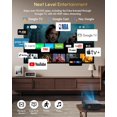thumbnail image 2 of Proyector CAIWEI 4K 2400 ANSI HDR10+ con enfoque automático y WiFi 6, 2 of 9