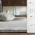 thumbnail image 4 of SAFAVIEH Brentwood Adams Oriental Runner Rug, Light Gray/Ivory, 2' x 18', 4 of 12
